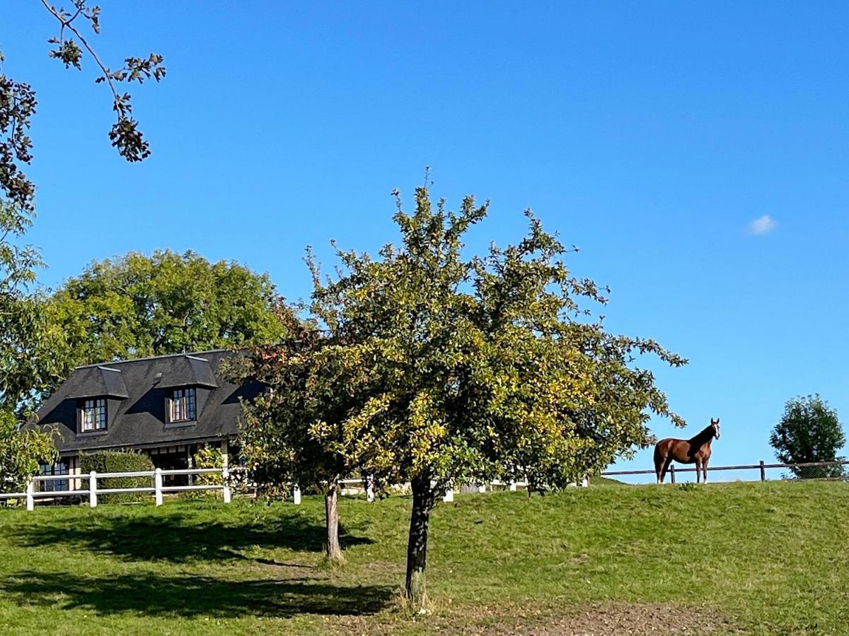 Le Gite Marguerite - Calvados : Vue Panoramique Sur La Normandie Hermival-les-Vaux Eksteriør billede